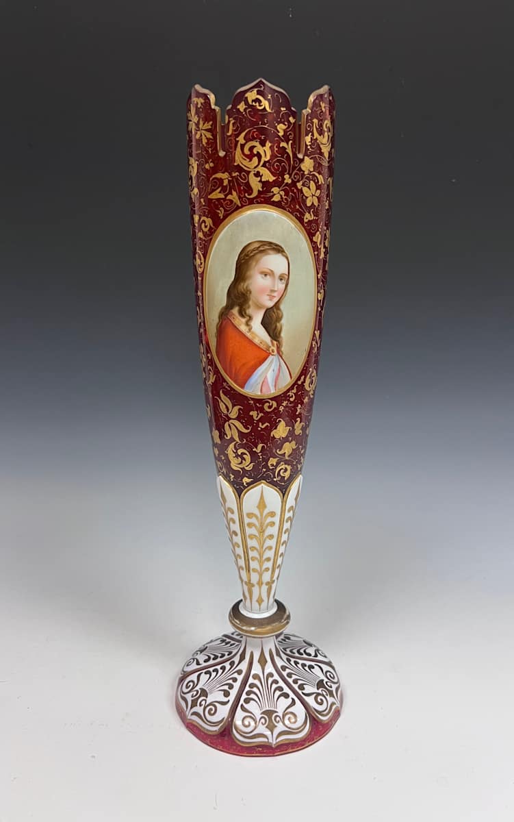 Vase by Moser, Image 1.