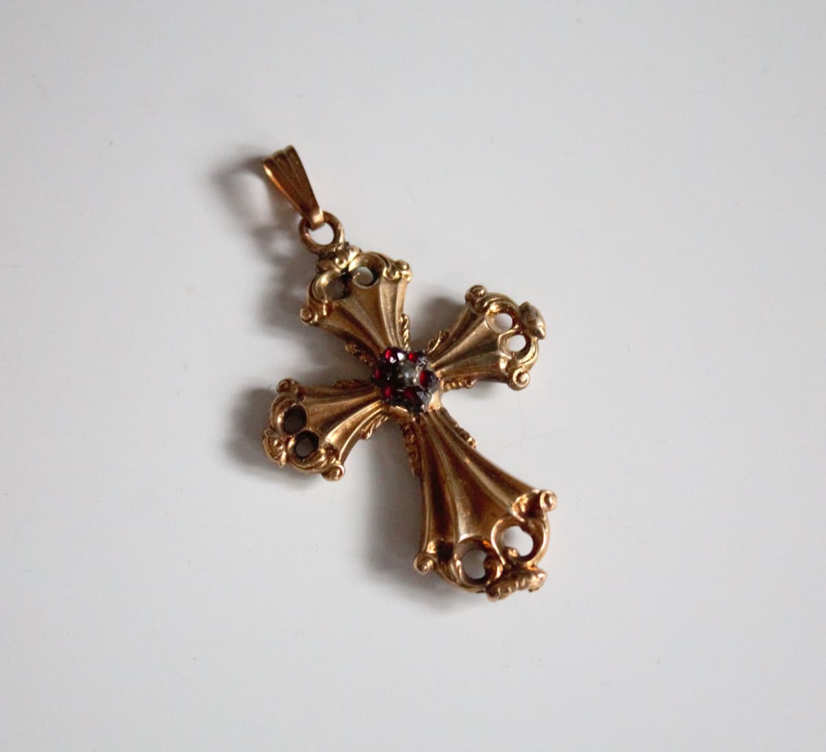 Crucifix Pendant by Unknown, Bohemia 