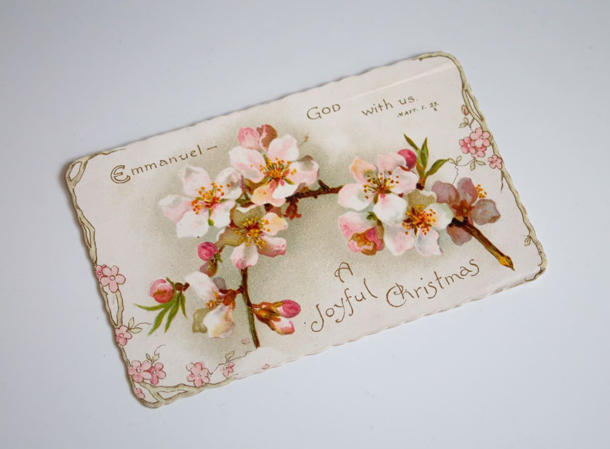 Christmas Card by Ernest Nister, Image 1.