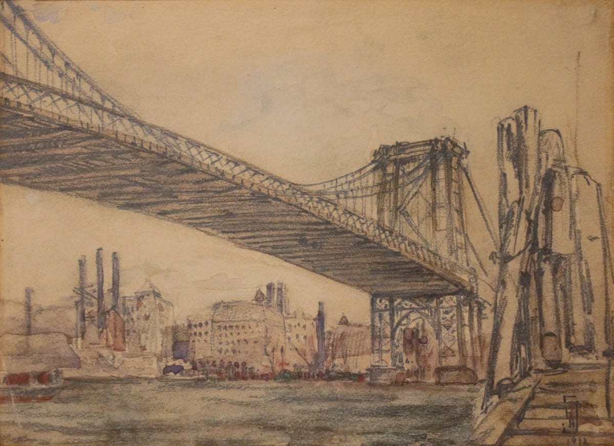 Williamsburg Bridge by Frank A. Spangenberg, Image 1.