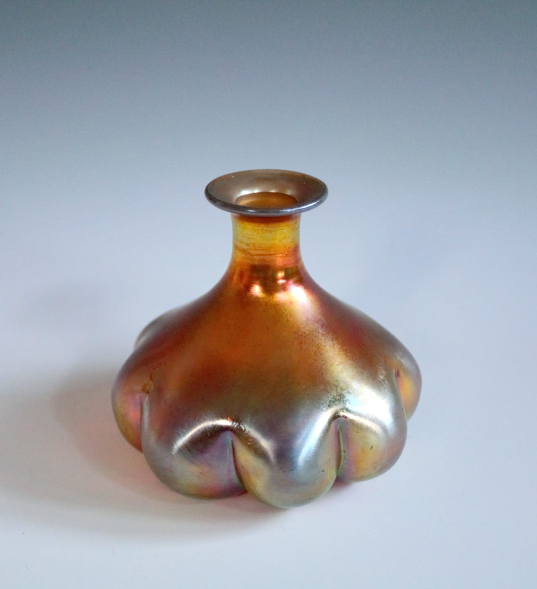 Perfume Bottle by Frederick Carder for Steuben Glass Works, Image 2.