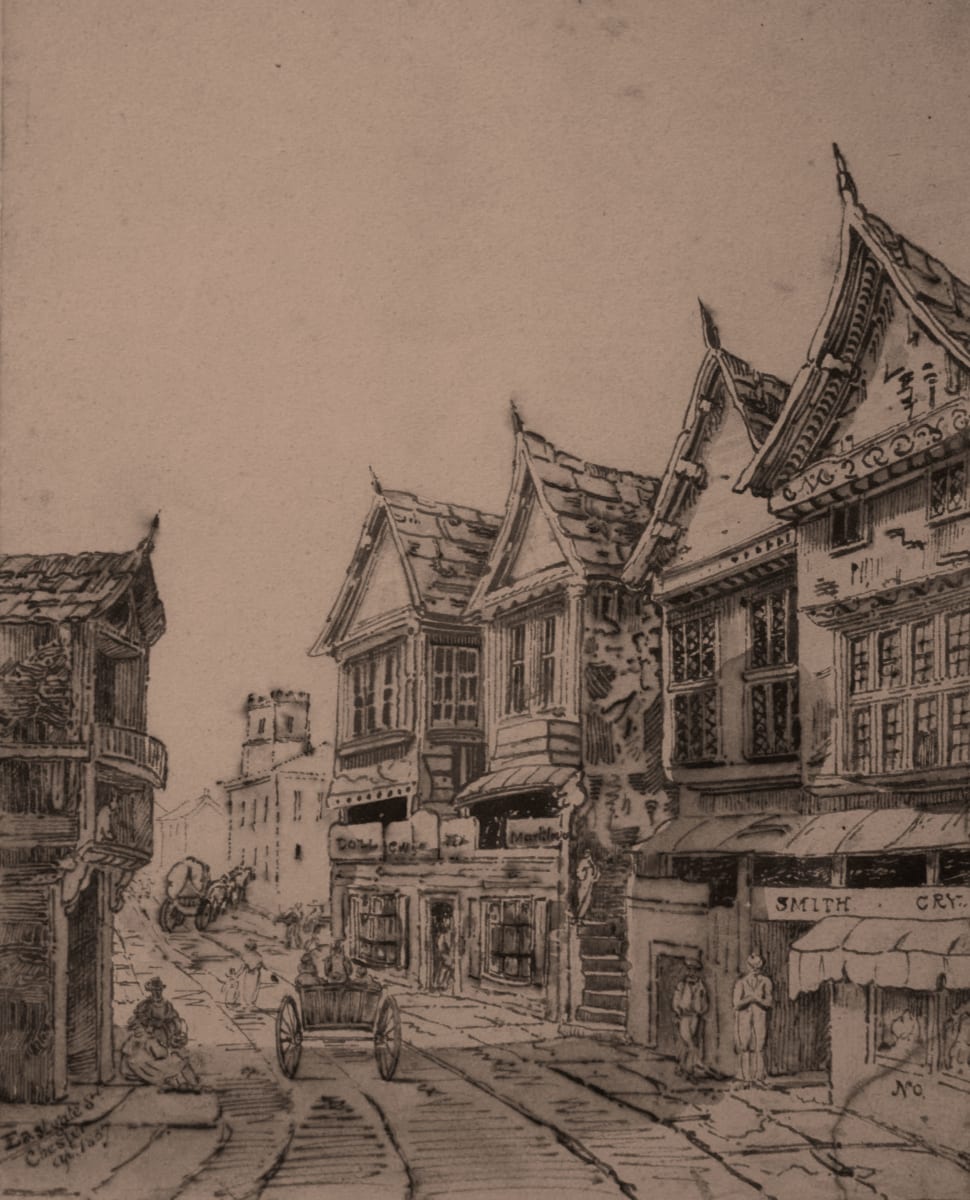 Eastgate Street, Chester by Henry Marklove, Image 1.