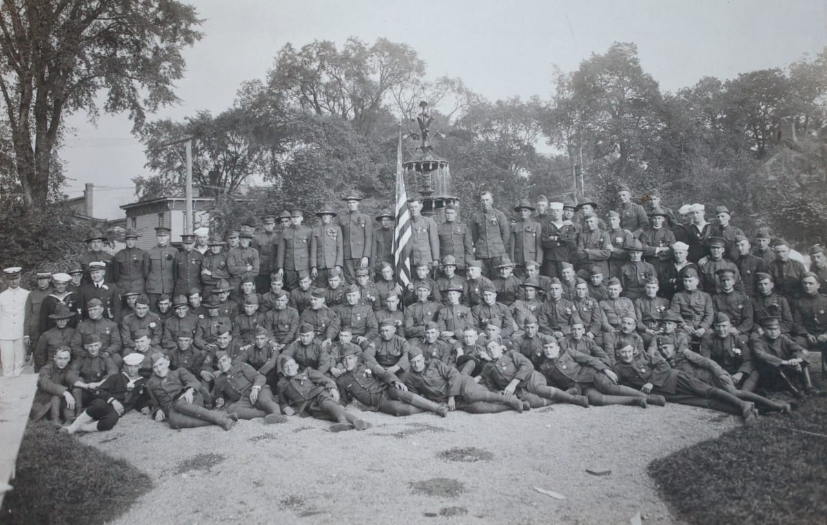 World War I Veterans, Fort Plain, New York by M.J. Bucklin 