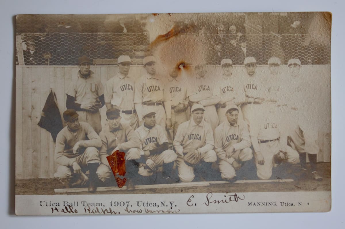 Utica Ball Team by Allen J. Manning 