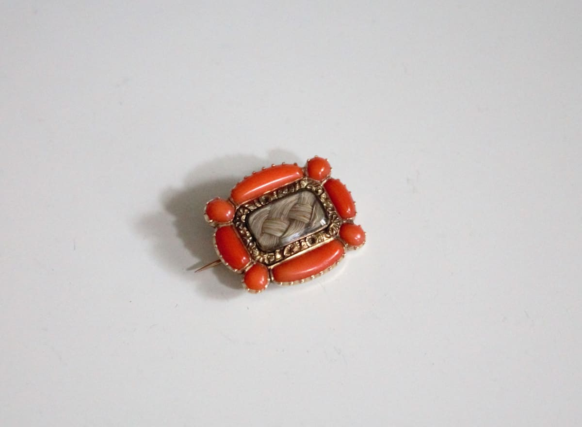 Mourning Brooch by Unknown, United States, Image 1.