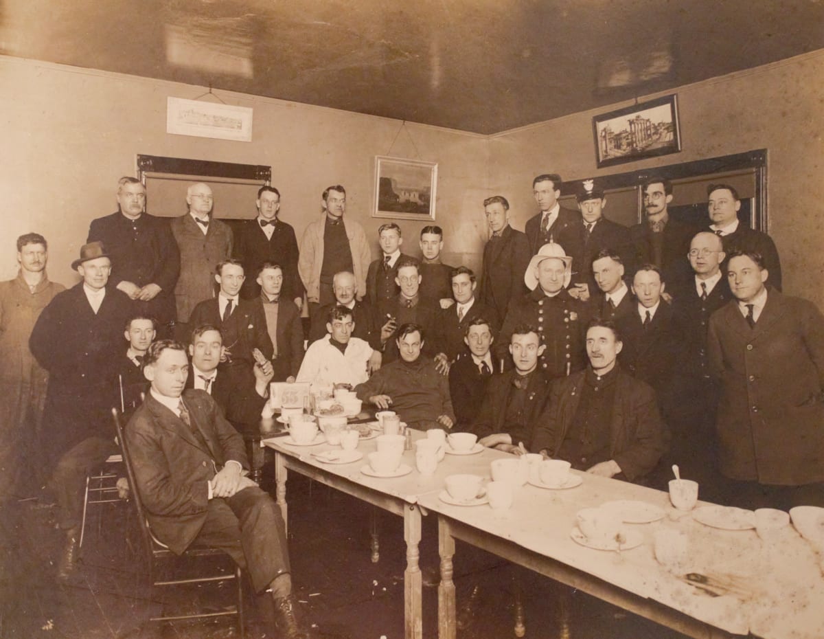 Cafe Scene by Unknown, United States, Image 1.
