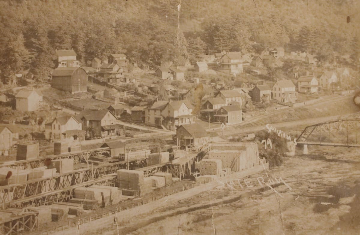 Slate Run, Pennsylvania by Nelson Adelbert Caulkins 