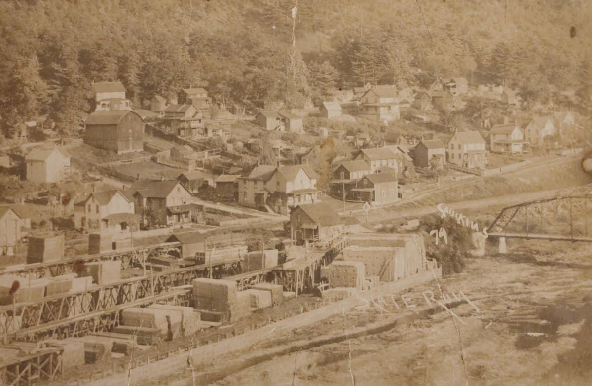 Slate Run, Pennsylvania by Nelson Adelbert Caulkins, Image 1.