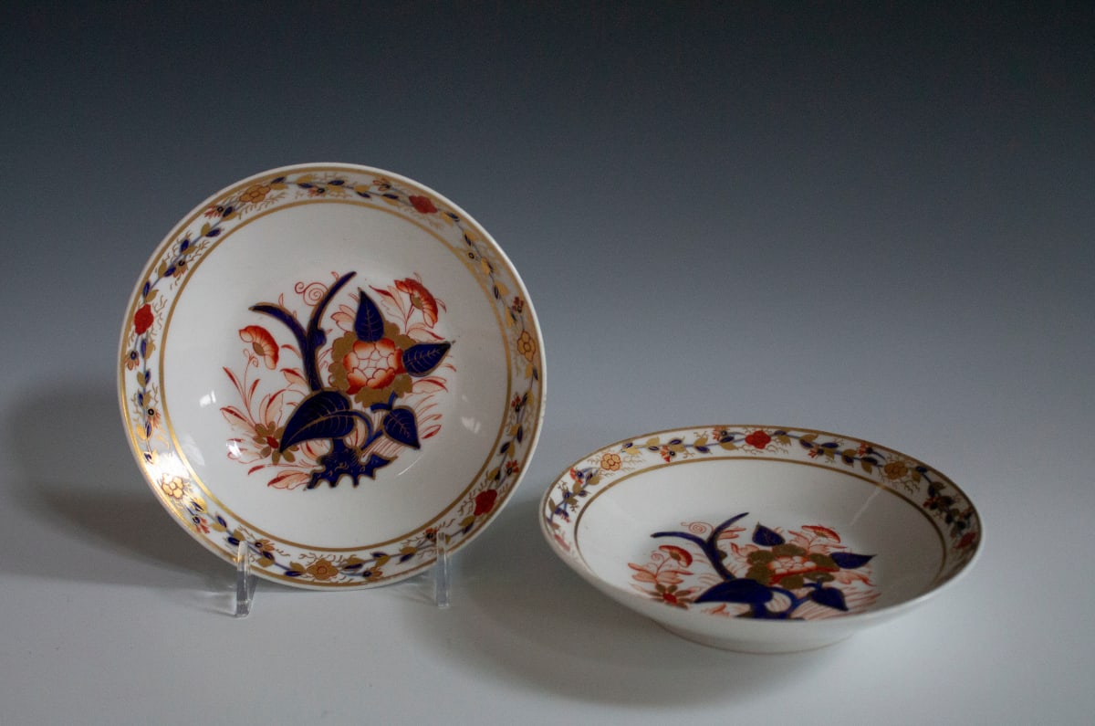 Saucers (Set of Two) by Derby, Image 2.