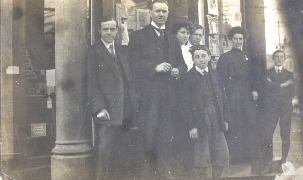 Standing near a Storefront by Unknown, Canada 