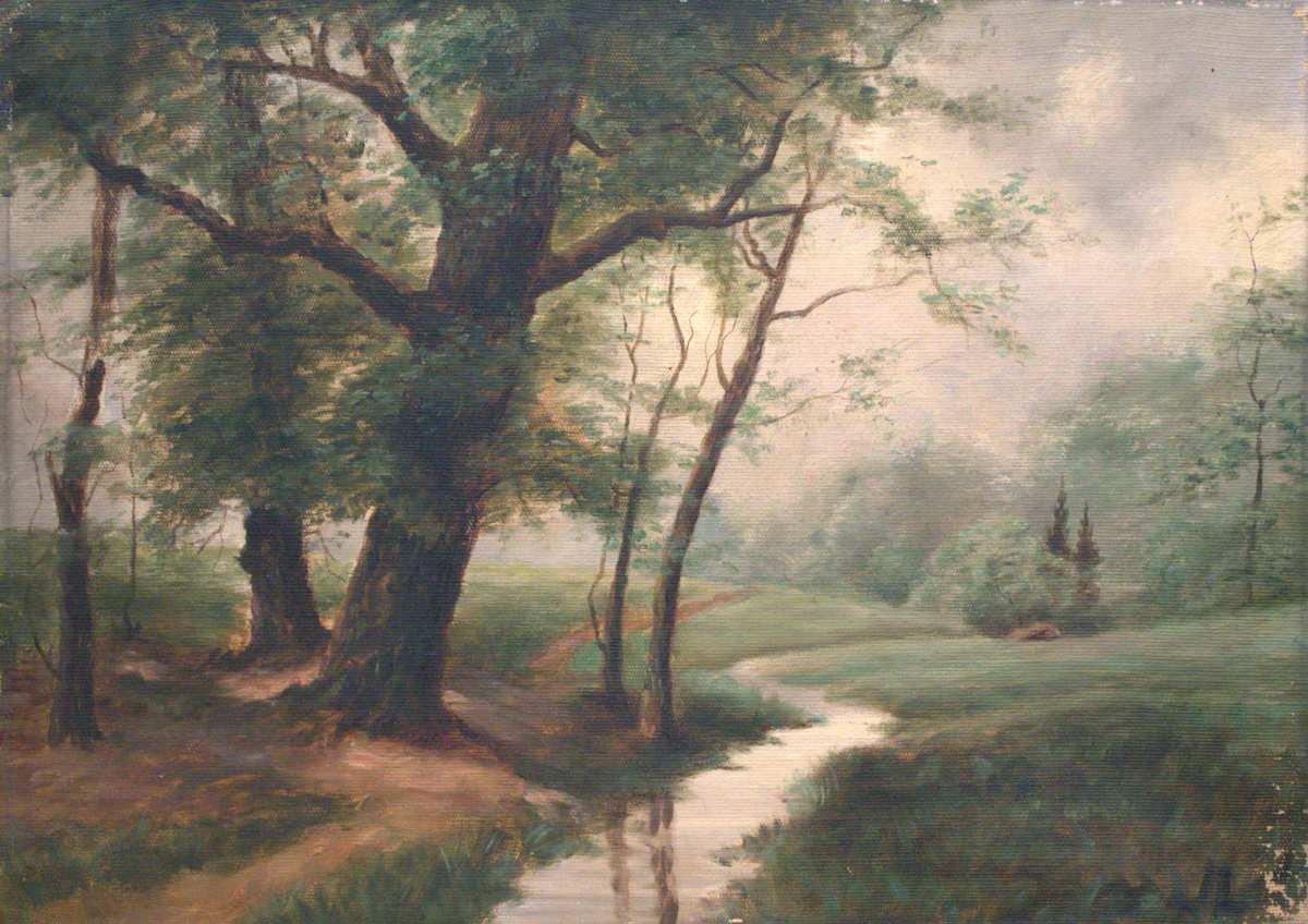 Wooded Path by James A. Edmonds 