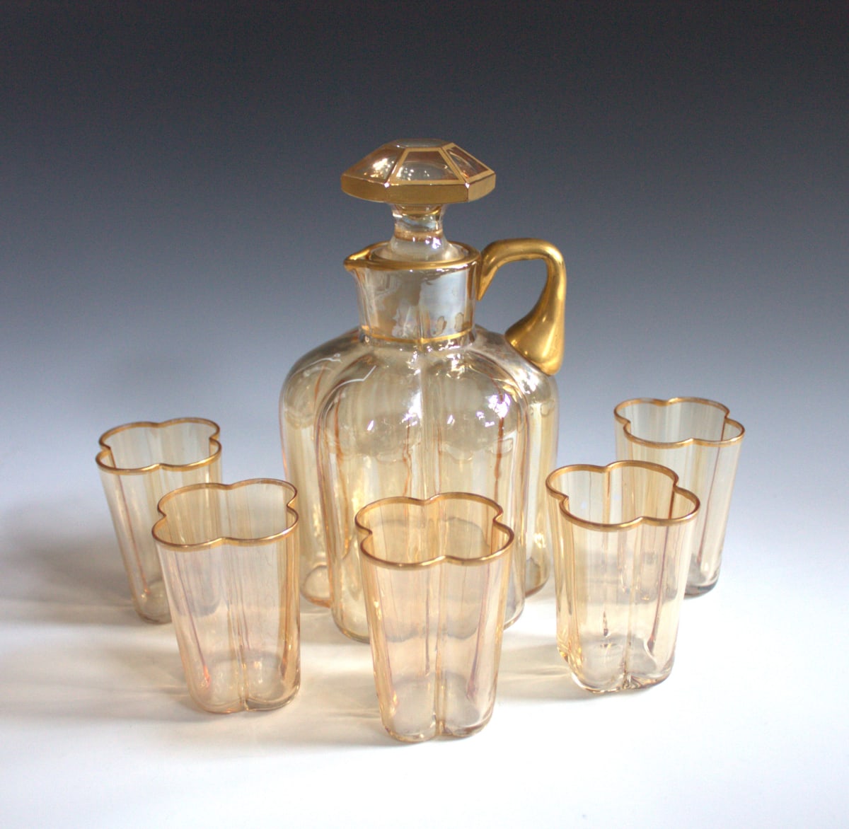Drinking Set by Moser, Image 2.