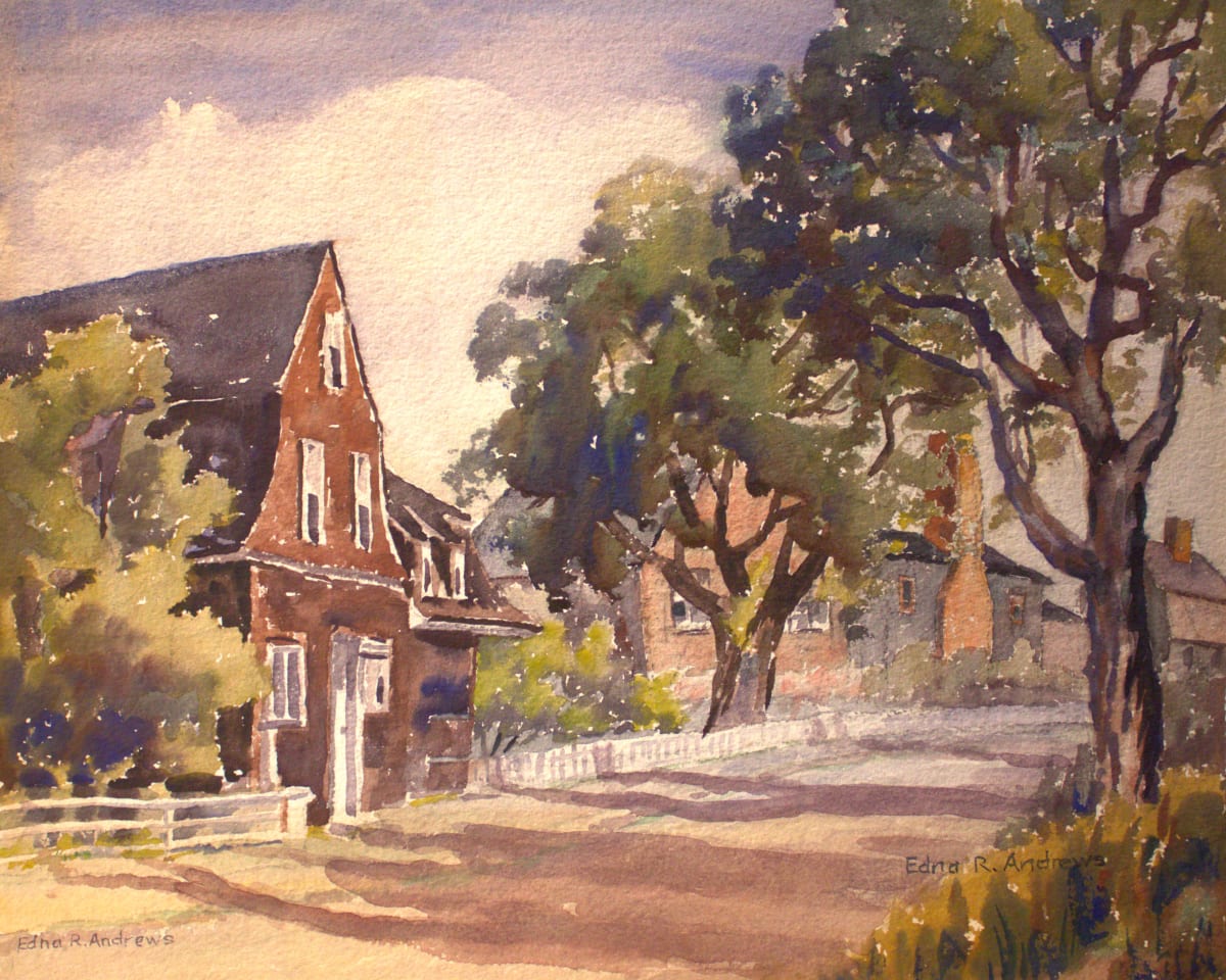 Tree-lined Street by Edna Rozina Andrews, Image 1.