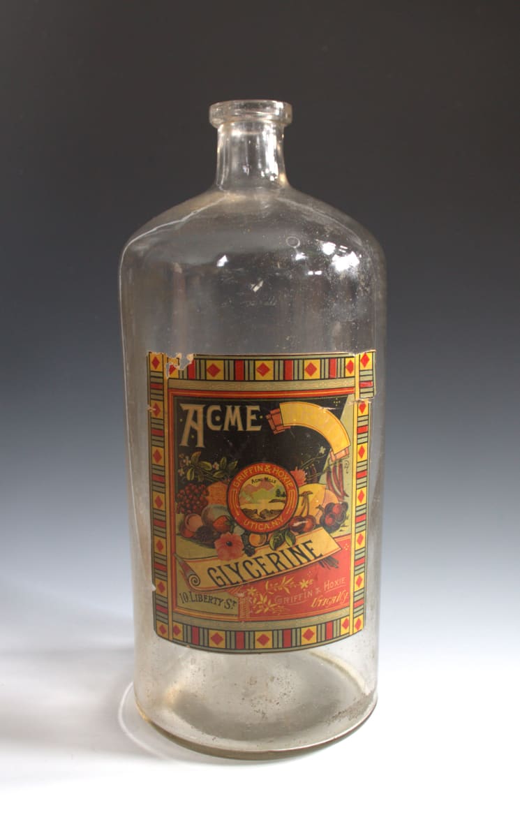 Glycerine Bottle by Griffin & Hoxie, Image 1.