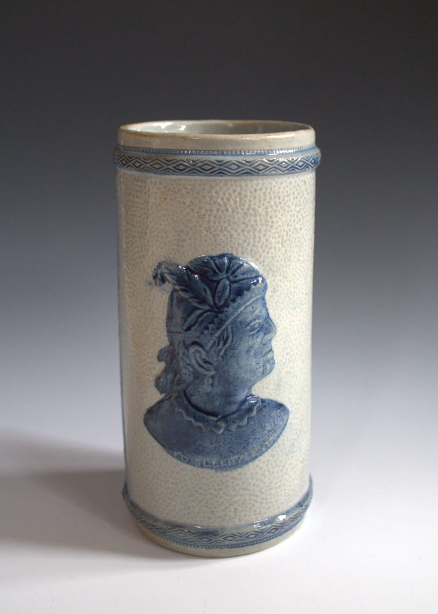 Old Sleepy Eye Vase by Weir Pottery Company 