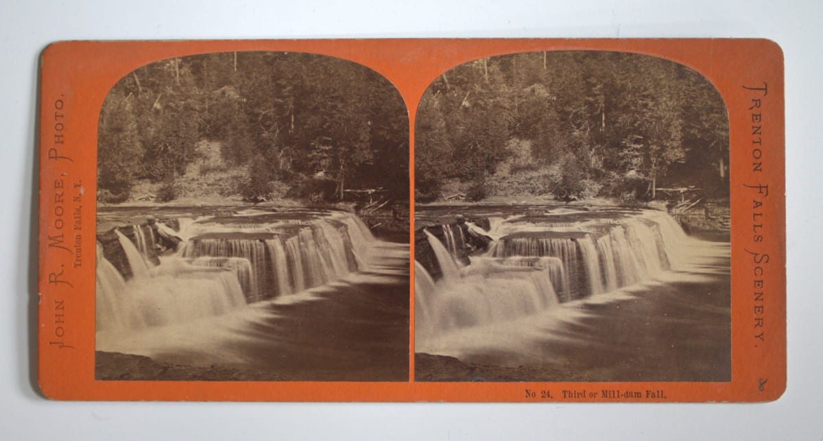 Third or Mill-dam Fall by John R. Moore 