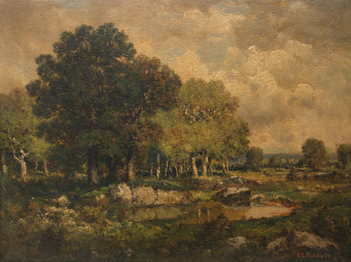 Pastoral Scene by Claude E. Picault 