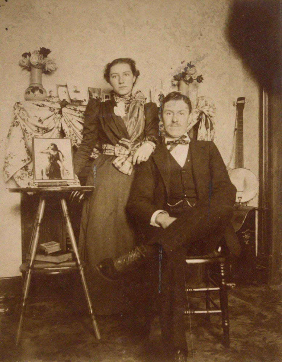 Mr. & Mrs. N.J. Perkins by R.D. Thornberry, Image 1.