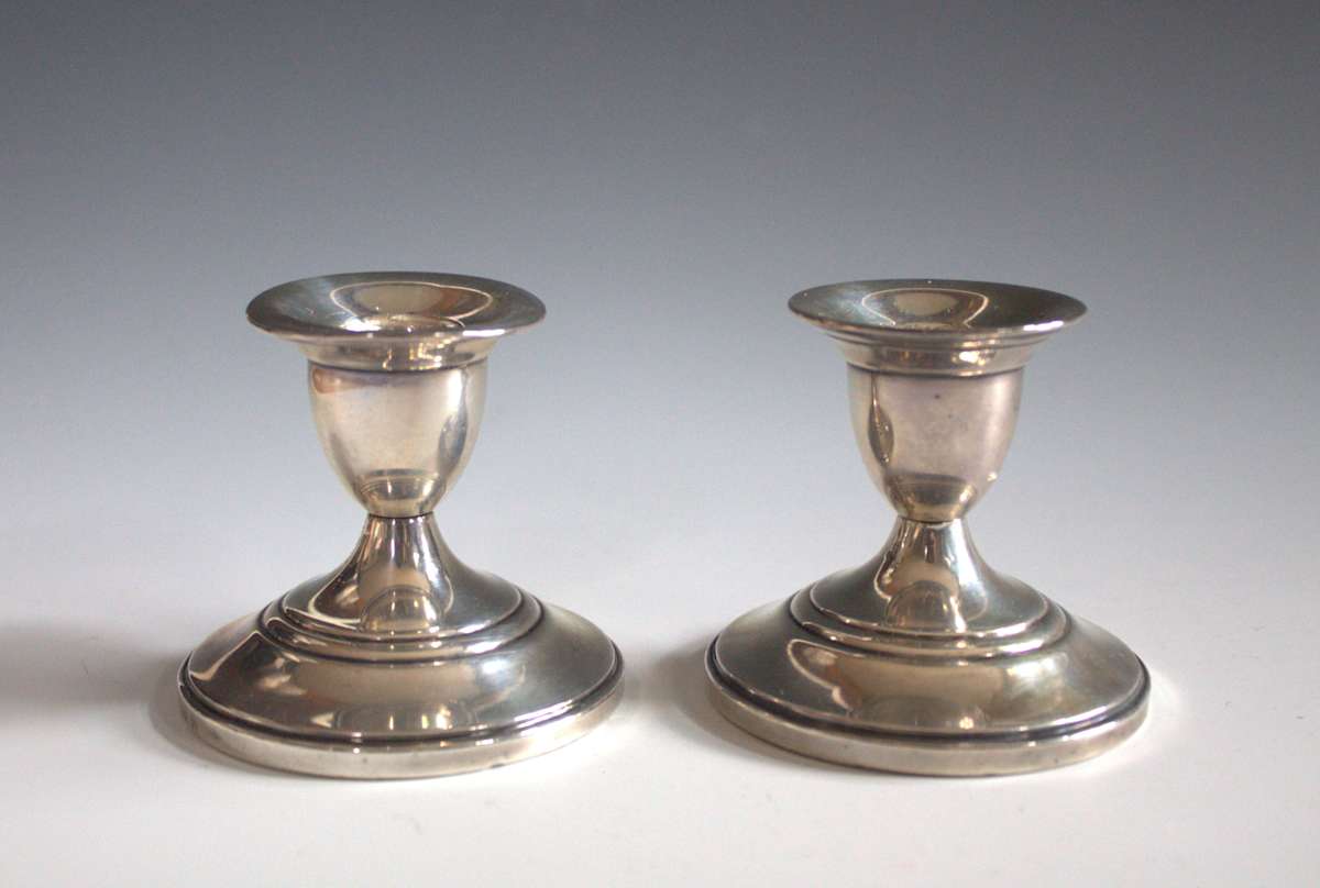 Candlesticks (Set of Two) by M. Fred Hirsch, Image 1.