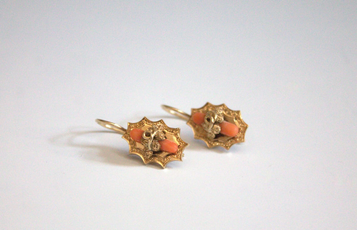 Pair of Earrings by Unknown, United States, Image 1.