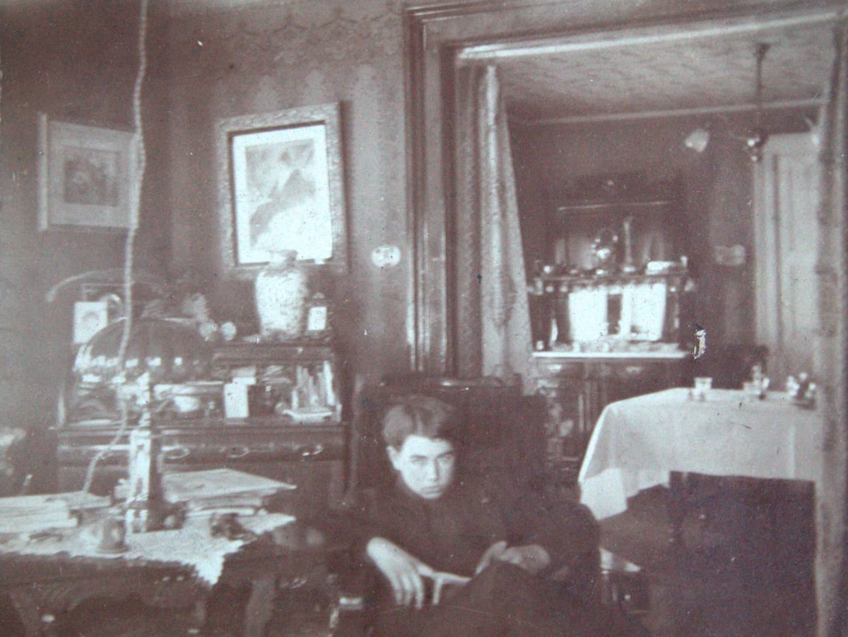 Boy Reading by Unknown, United States, Image 1.