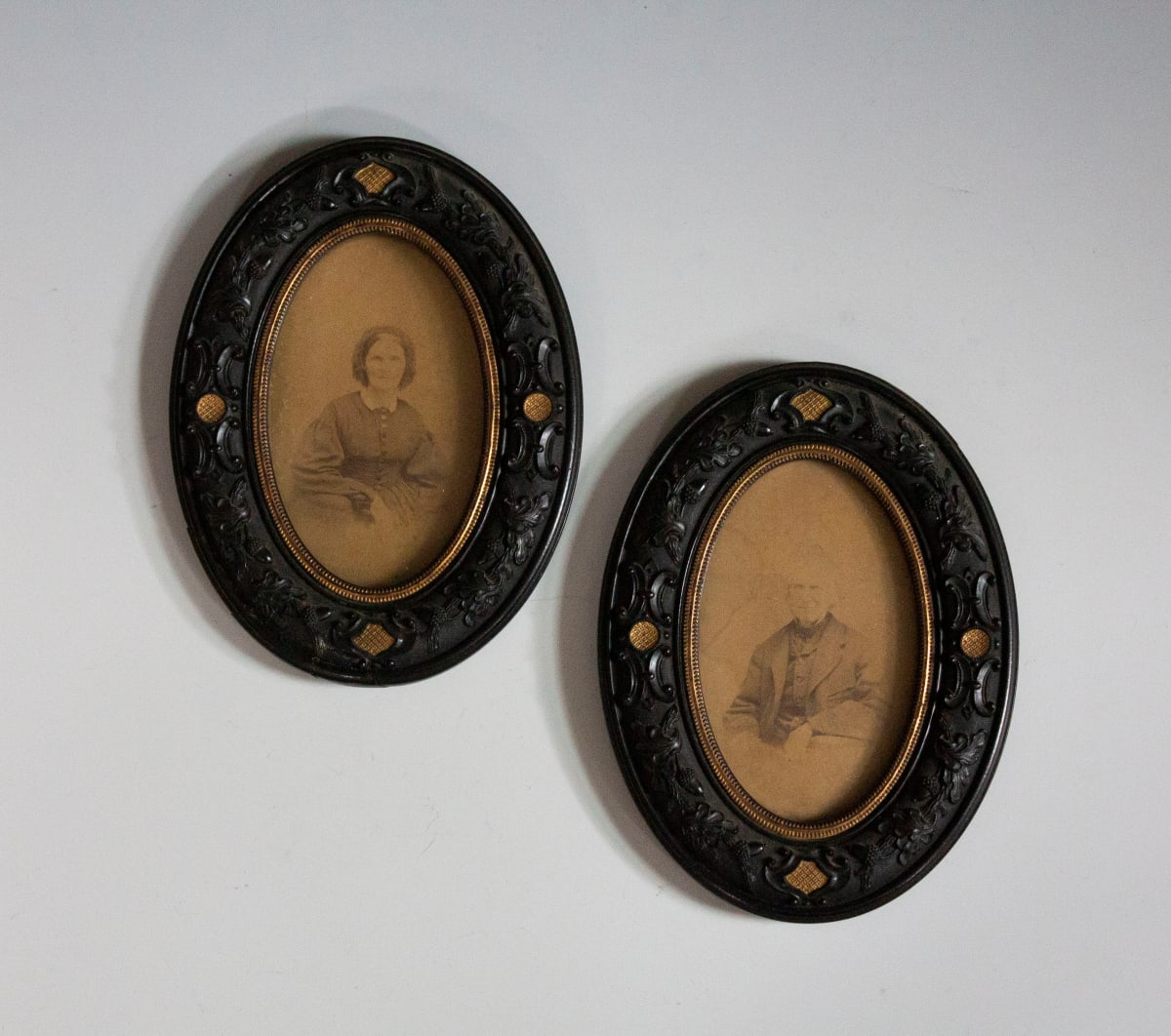 Portrait of a Man and Woman by Unknown, United States 