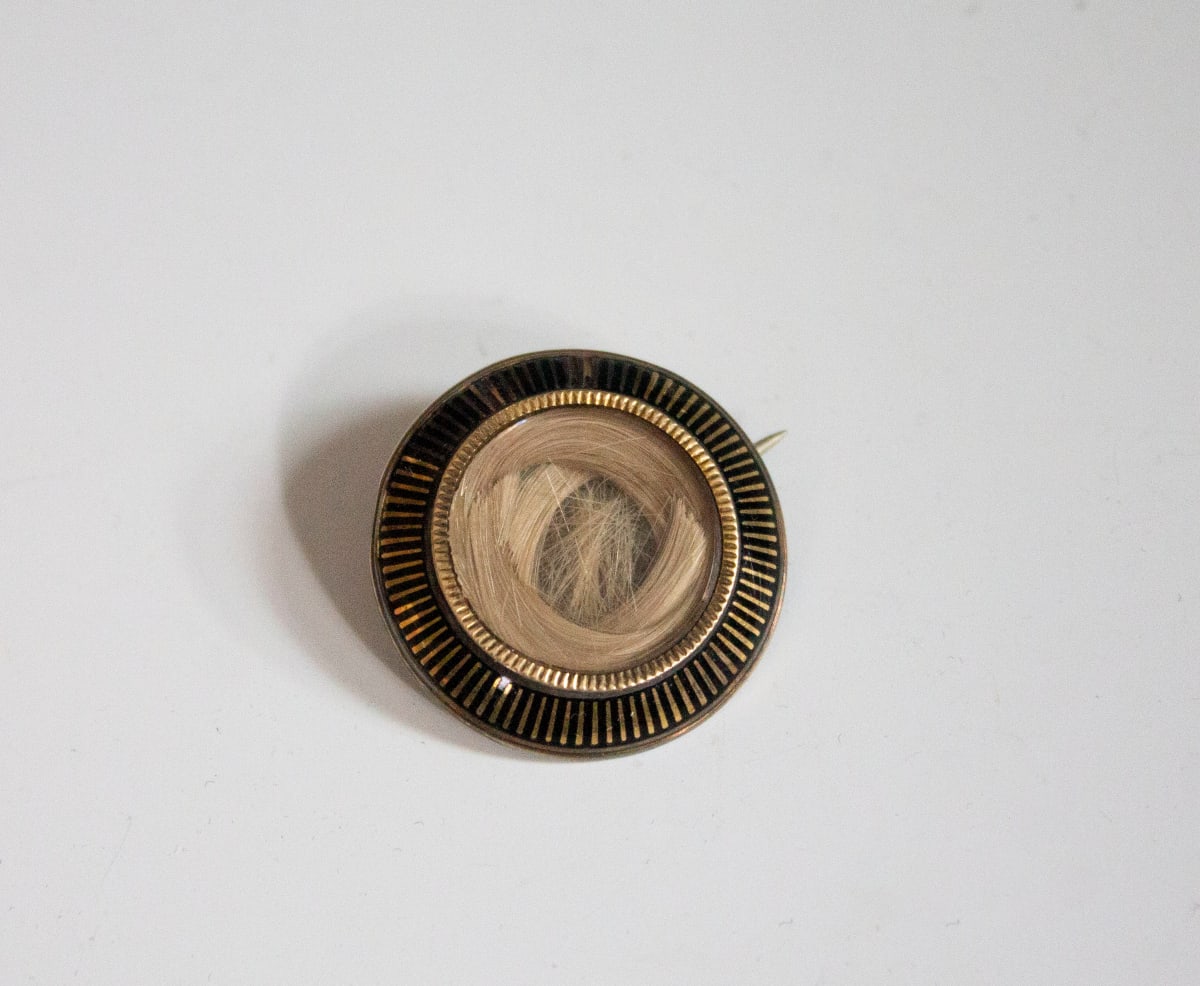 Mourning Brooch by Unknown, United States, Image 2.