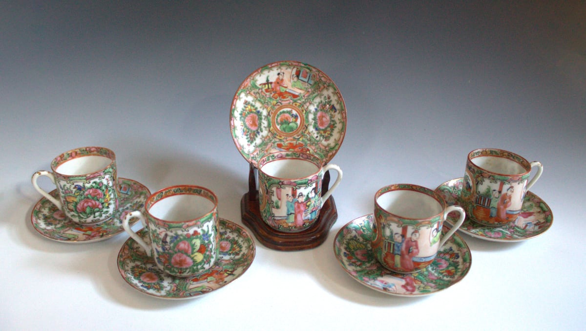 Demitasse Cups and Saucers by Unknown, China 