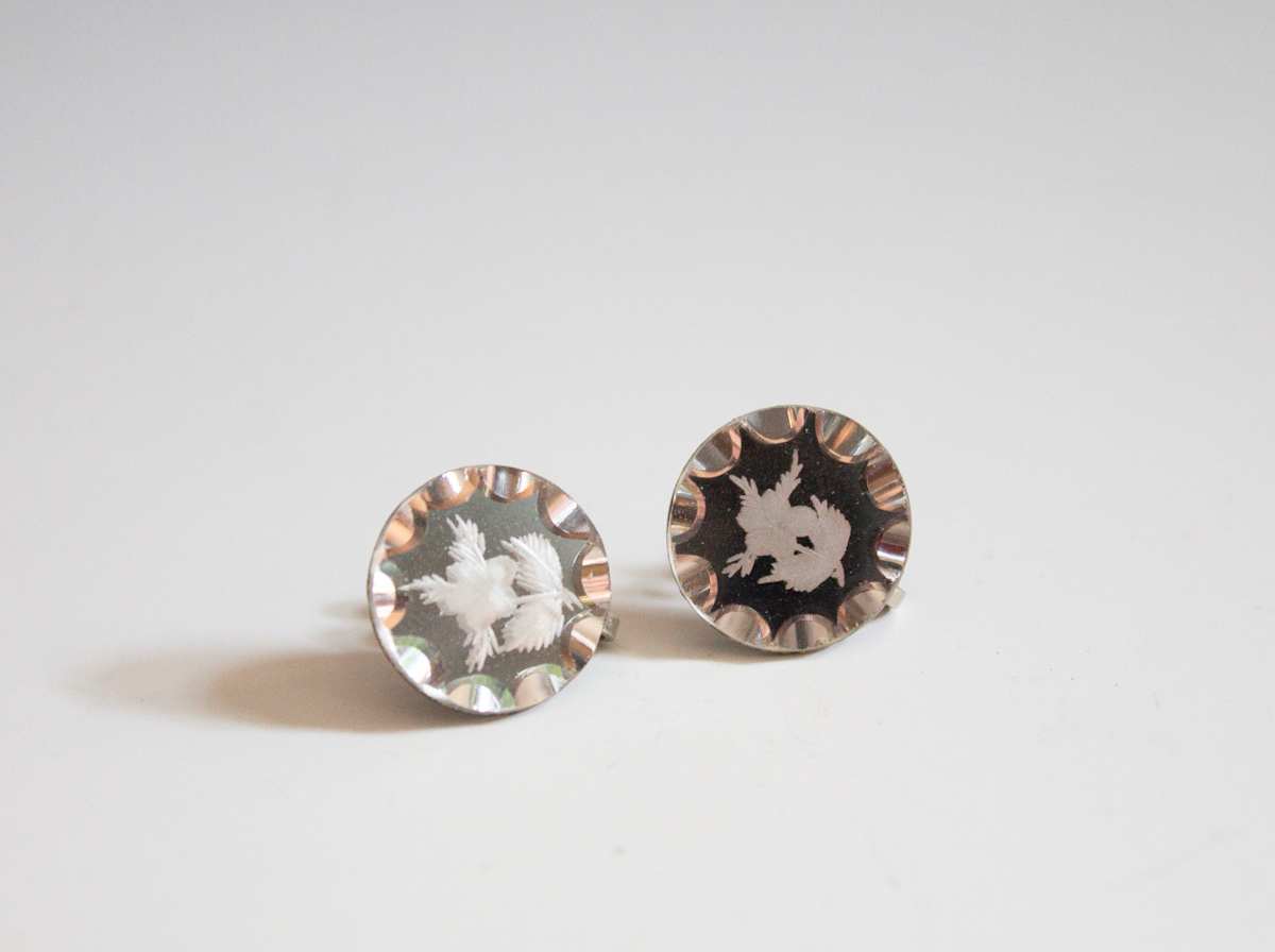 Earrings by Unknown, United States 