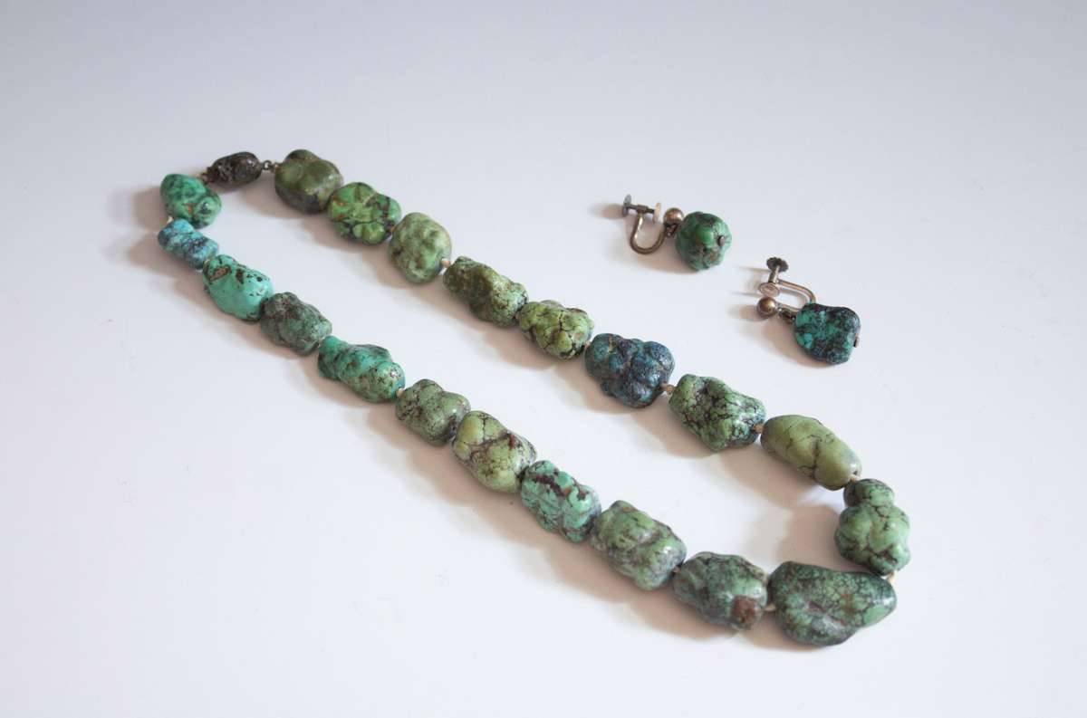 Necklace and Earrings by Unknown, China 