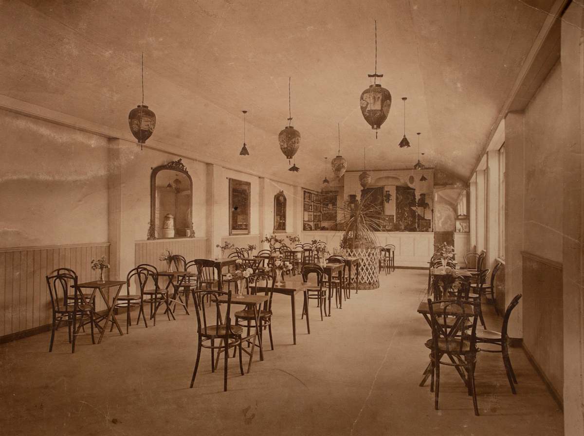 Mrs. E. Piper's Atlantic Dance Hall, Tramore by Arthur Henri Poole, Image 1.