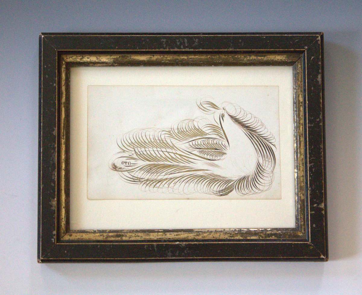 Calligraphy Bird by Unknown, United States 