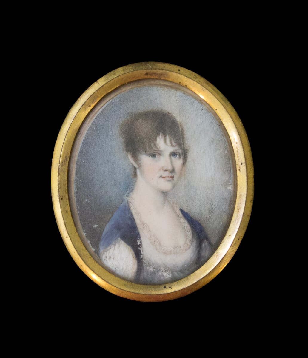 Portrait Miniature by William Verstille 