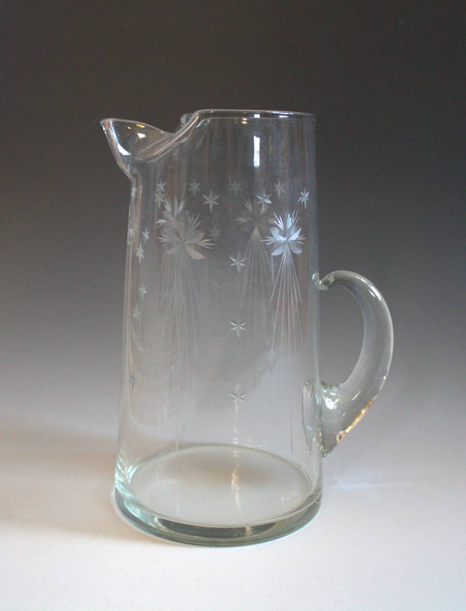 Water Pitcher by T.G. Hawkes, Image 1.