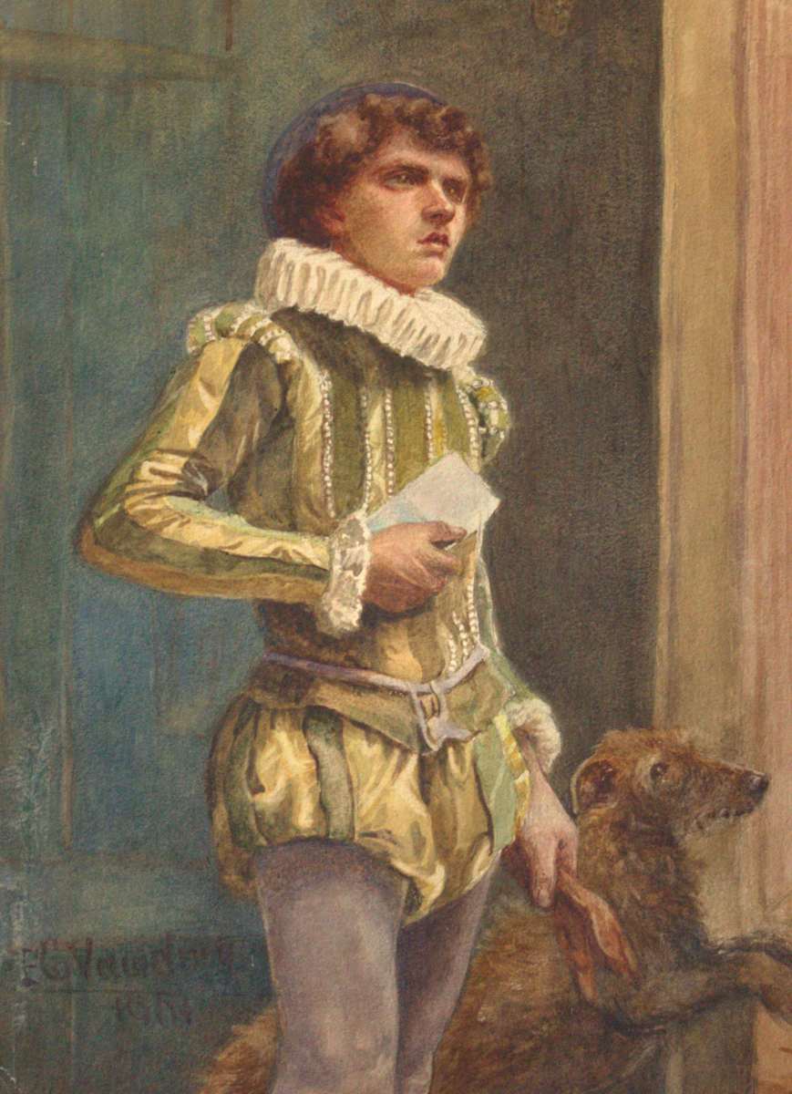 Elizabethan Man by Elizabeth Glascott Vawdrey, Image 1.