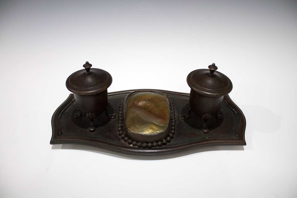 Double Inkstand by Louis Comfort Tiffany, Image 3.