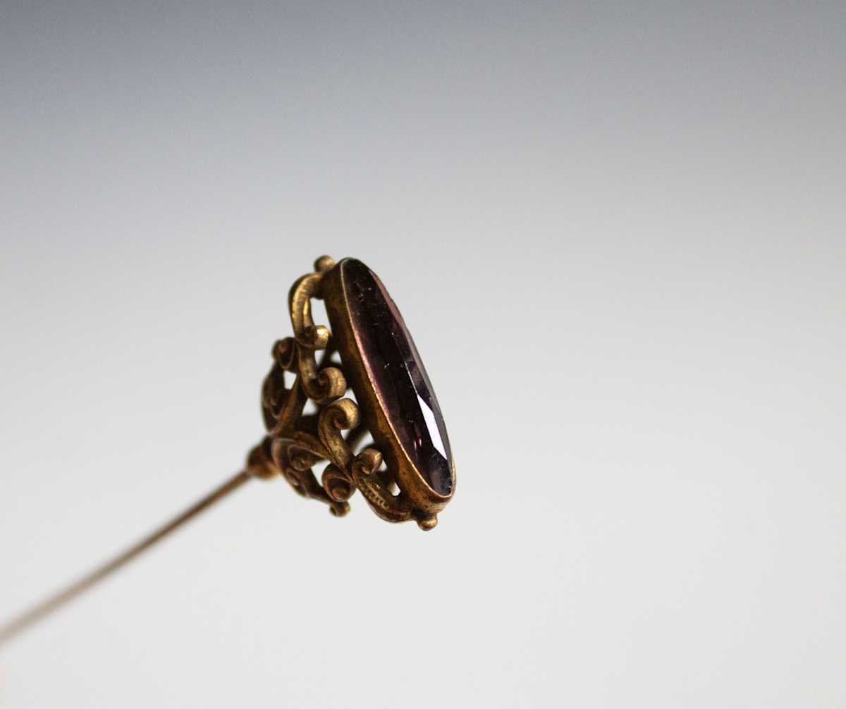 Hatpin by Unknown, United States, Image 1.