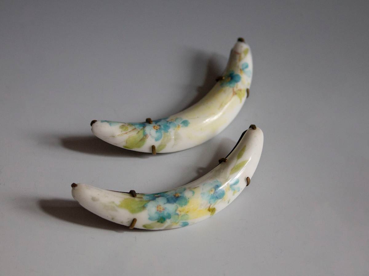Crescent Pins (Set of Two) by Unknown, Germany, Image 1.