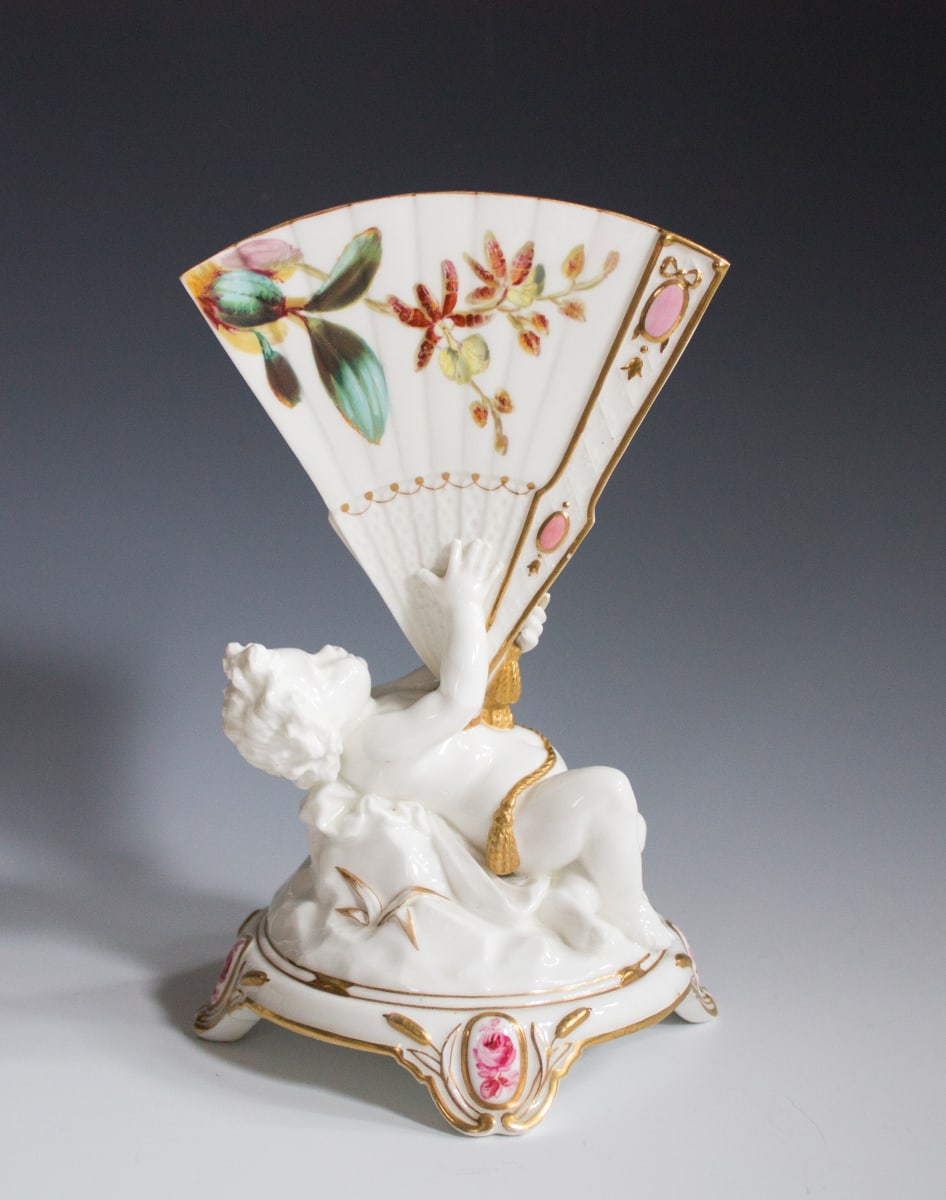 Fan Vase by William Brownfield & Son, Image 1.