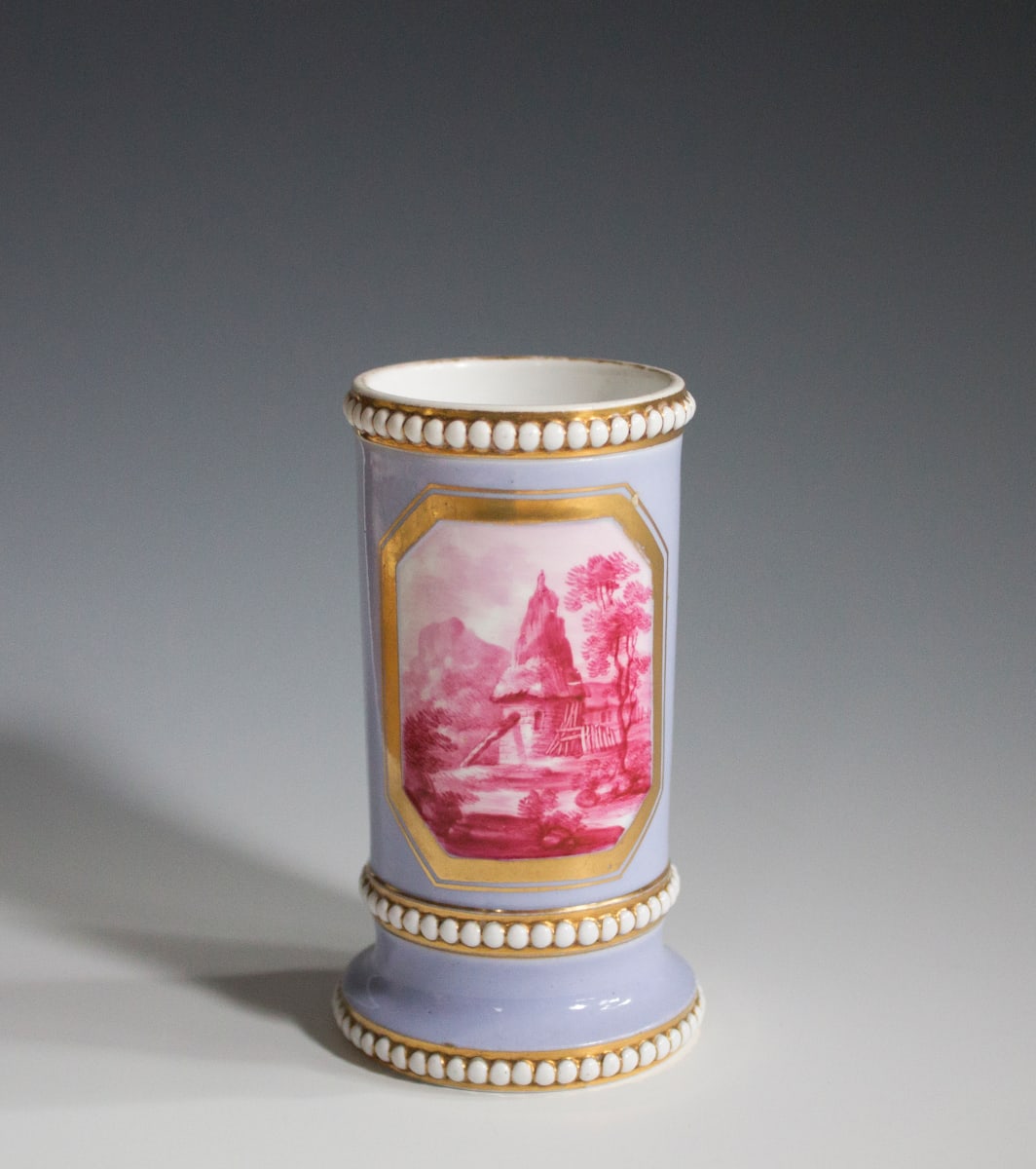 Beaded Match Pot by Spode, Image 1.
