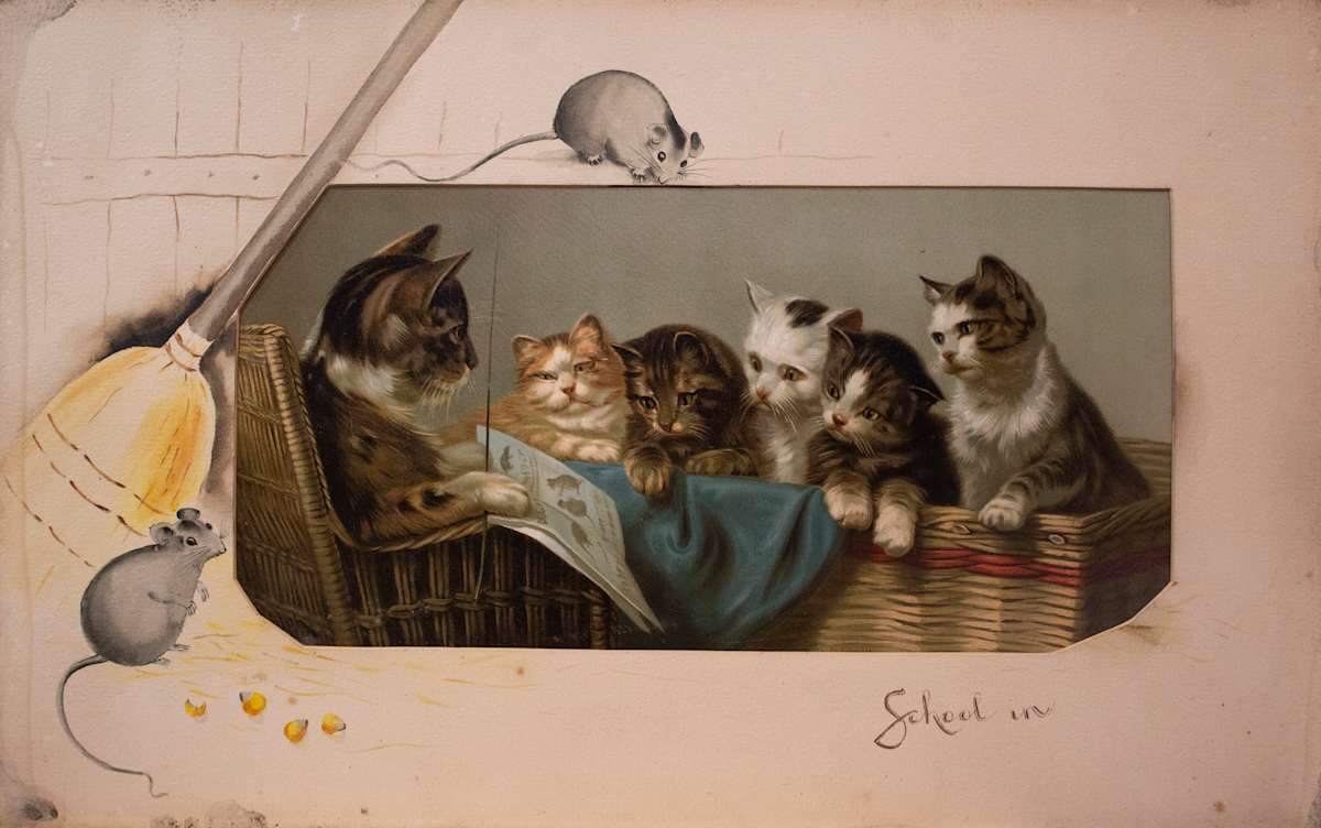 School In by Louis Prang 