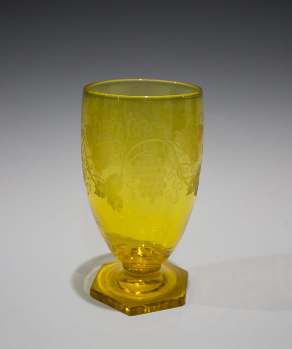 Tumbler by Frederick Carder for Steuben Glass Works 