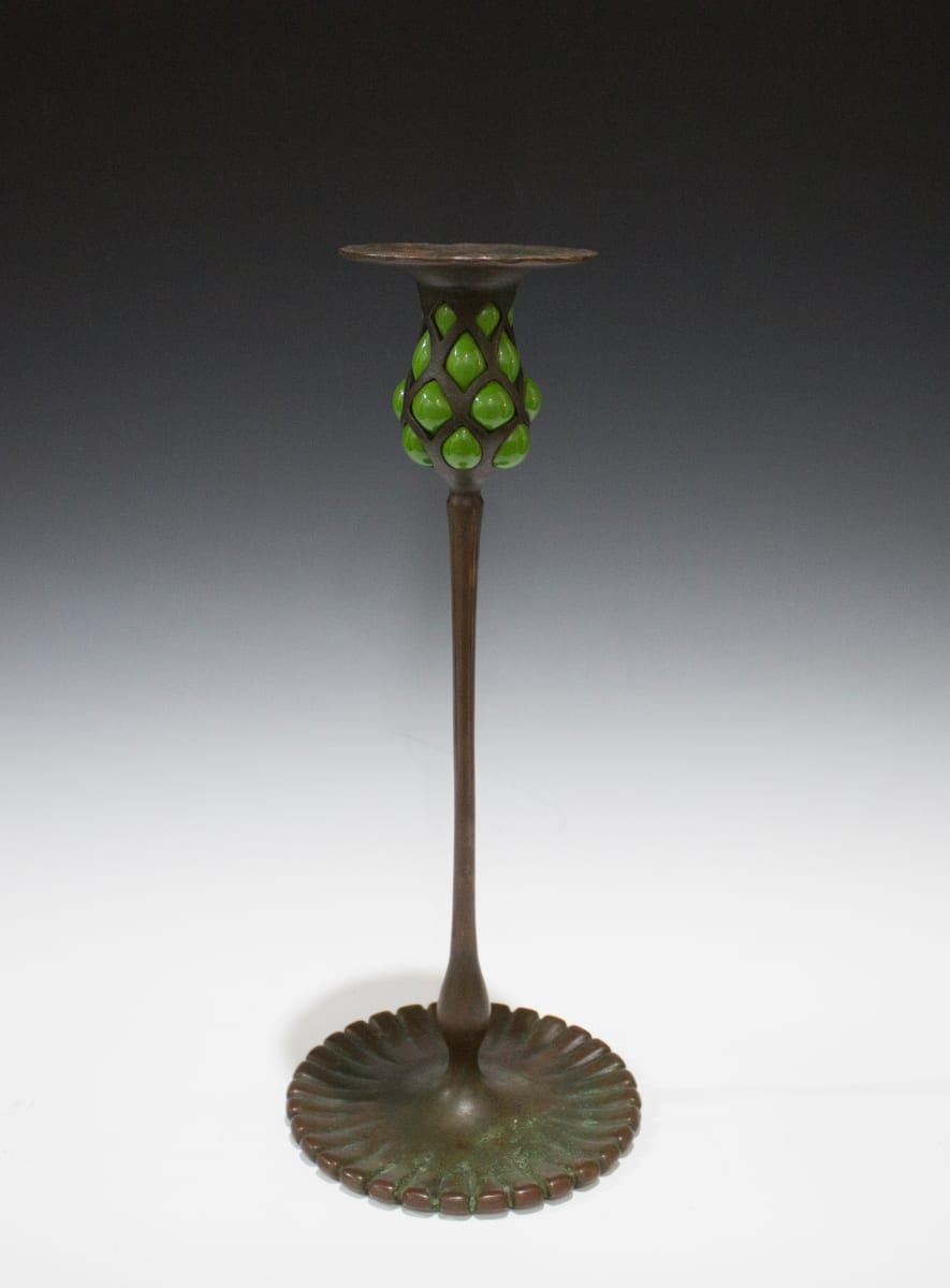 Candlestick by Louis Comfort Tiffany, Image 1.