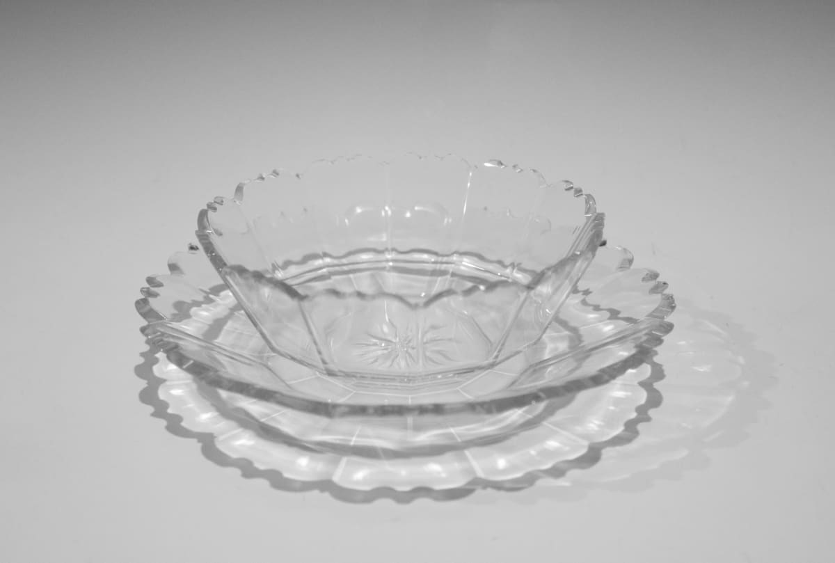 Finger Bowl with Underplate (Set of Six) by Vetter Cut Glass Manufacturing Co. 