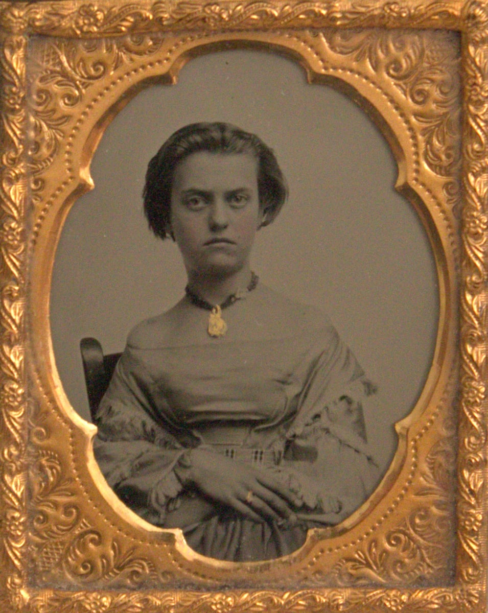 Ruby Ambrotype by Unknown, United States, Image 1.