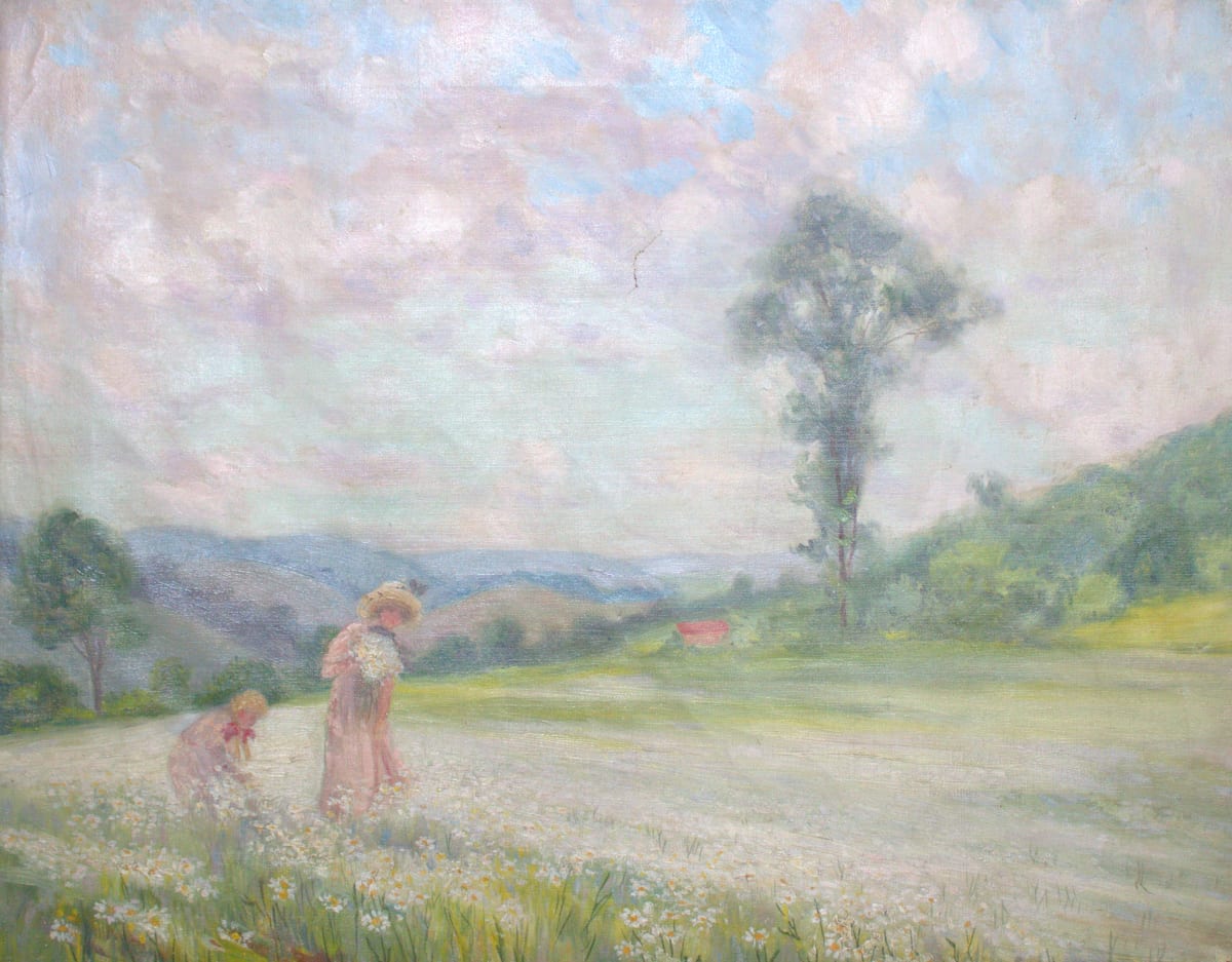 Picking Daisies by Louise Mary Wahl Kamp 