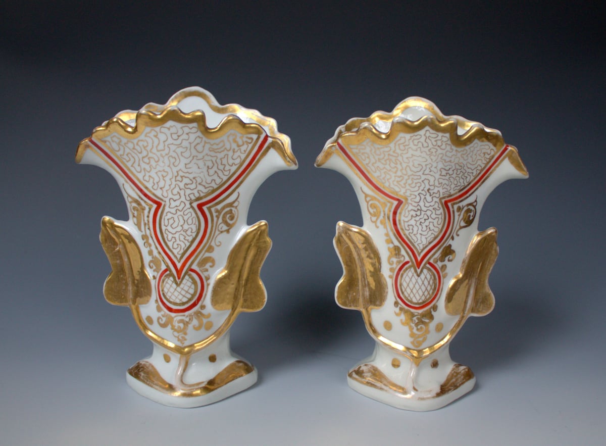 Pair of Spill Vases by Unknown, France, Image 1.