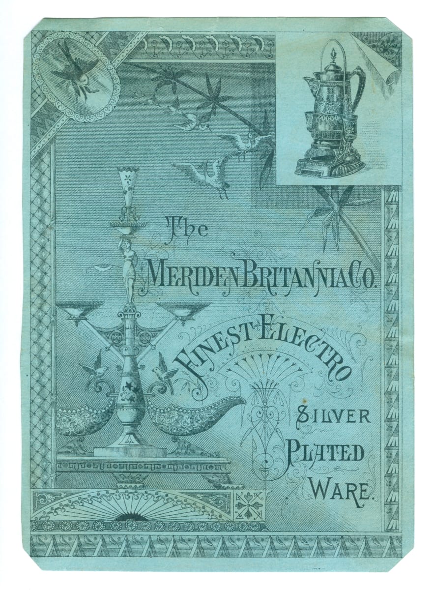 Advertising Card by Meriden Britannia Co. 