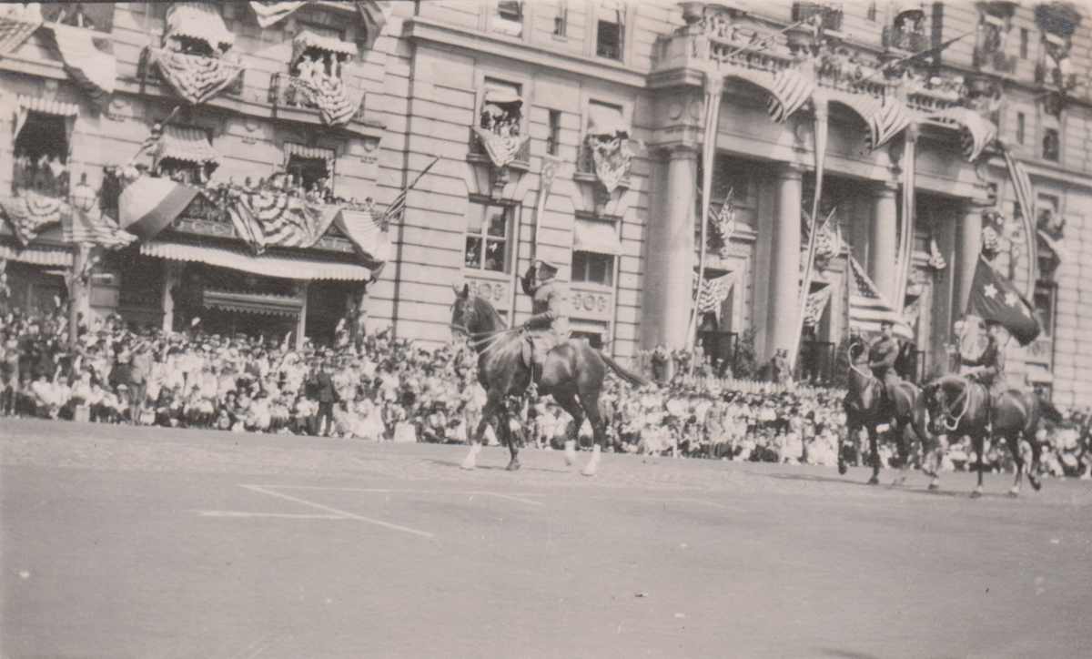 World War I Victory Parade, Washington DC by John Karl Hillers, Swaney Wood 