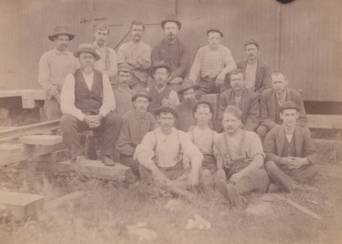 Railroad Workers by Unknown, United States, Image 1.